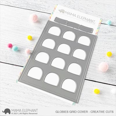 Mama Elephant Creative Cuts - Globies Grid Cover